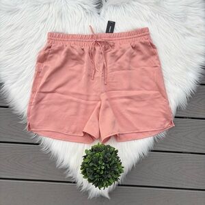 Express Satin Pull On Midi Shorts